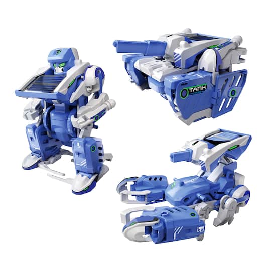Vivitar DIY 3-in-1 Solar Powered Transforming Robot